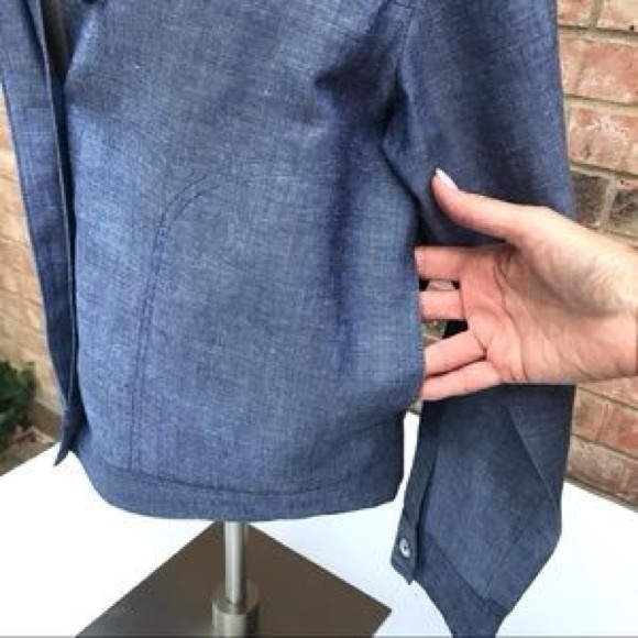 NWOT Jordan Petite linen rayon jacket coat. For Spring and Summer. - Picture 9 of 11